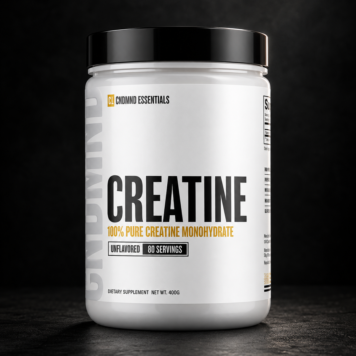 CNDMND Essentials Creatine Monohydrate – 400g