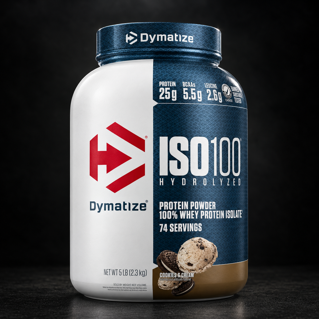 Dymatize ISO100 Hydrolyzed 100% Whey Protein Isolate — 5 lb (2.3 kg)