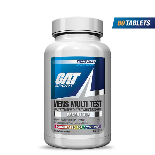 GAT Sport Mens Multi+Test, 60 Tablets