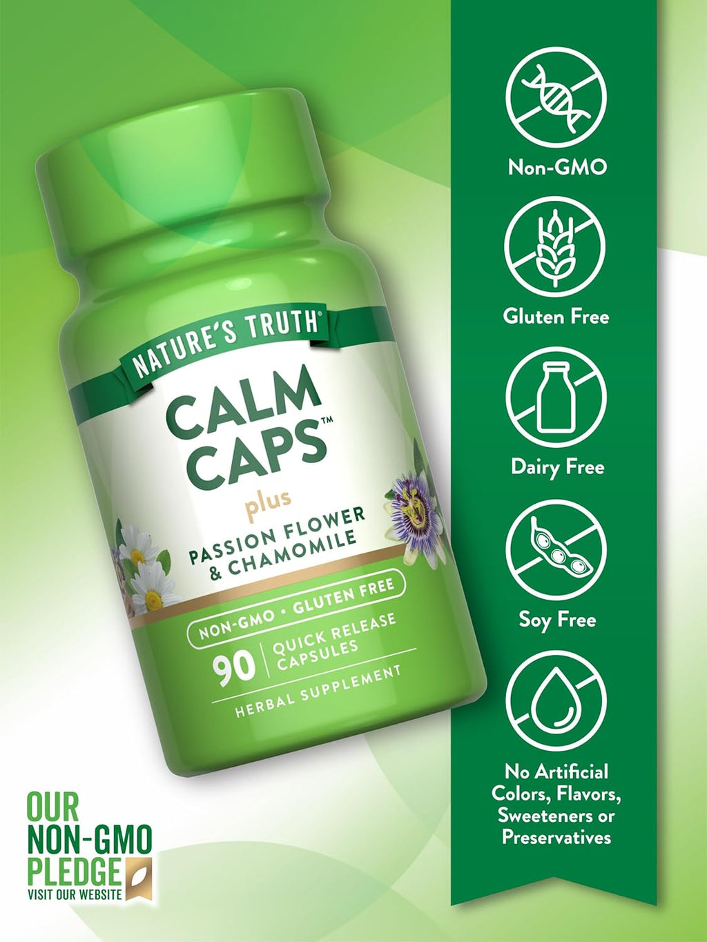 Nature’s Truth Calm Caps, 90 Capsules