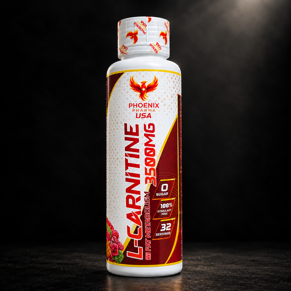 Phoenix USA L-Carnitine 3500mg – Strawberry Kiwi