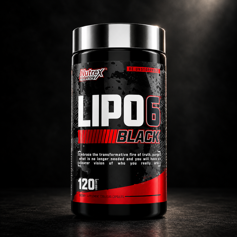 Nutrex Research LIPO 6 BLACK – 120 Liquid Capsules