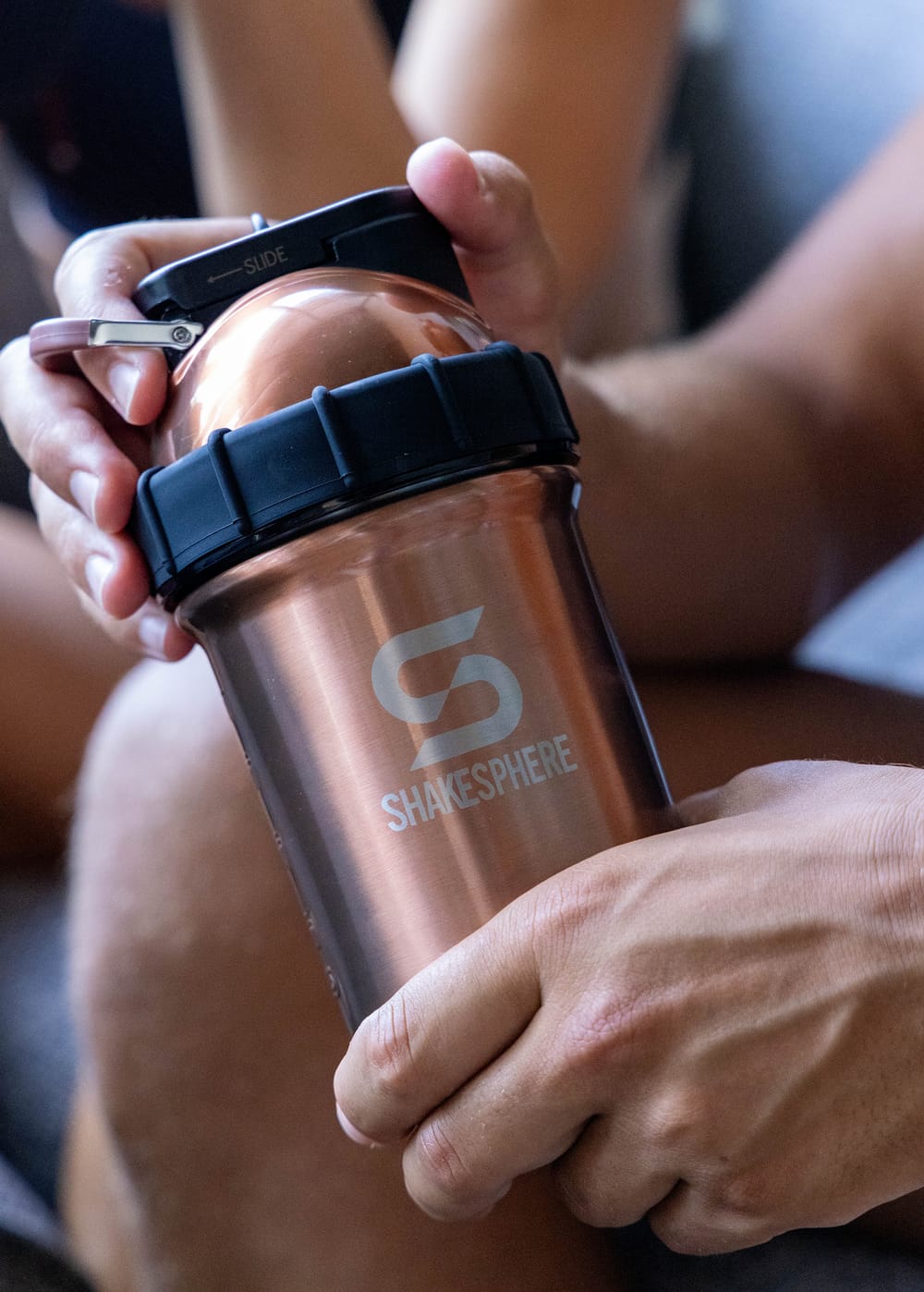 Shekspear shaker bottle 700mls "Tumbler" Double Wall Steel Shaker
