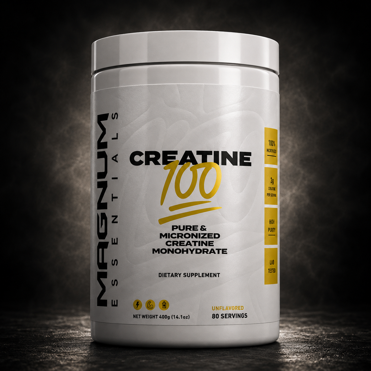 Magnum Essentials Creatine – 400g | 80 Servings