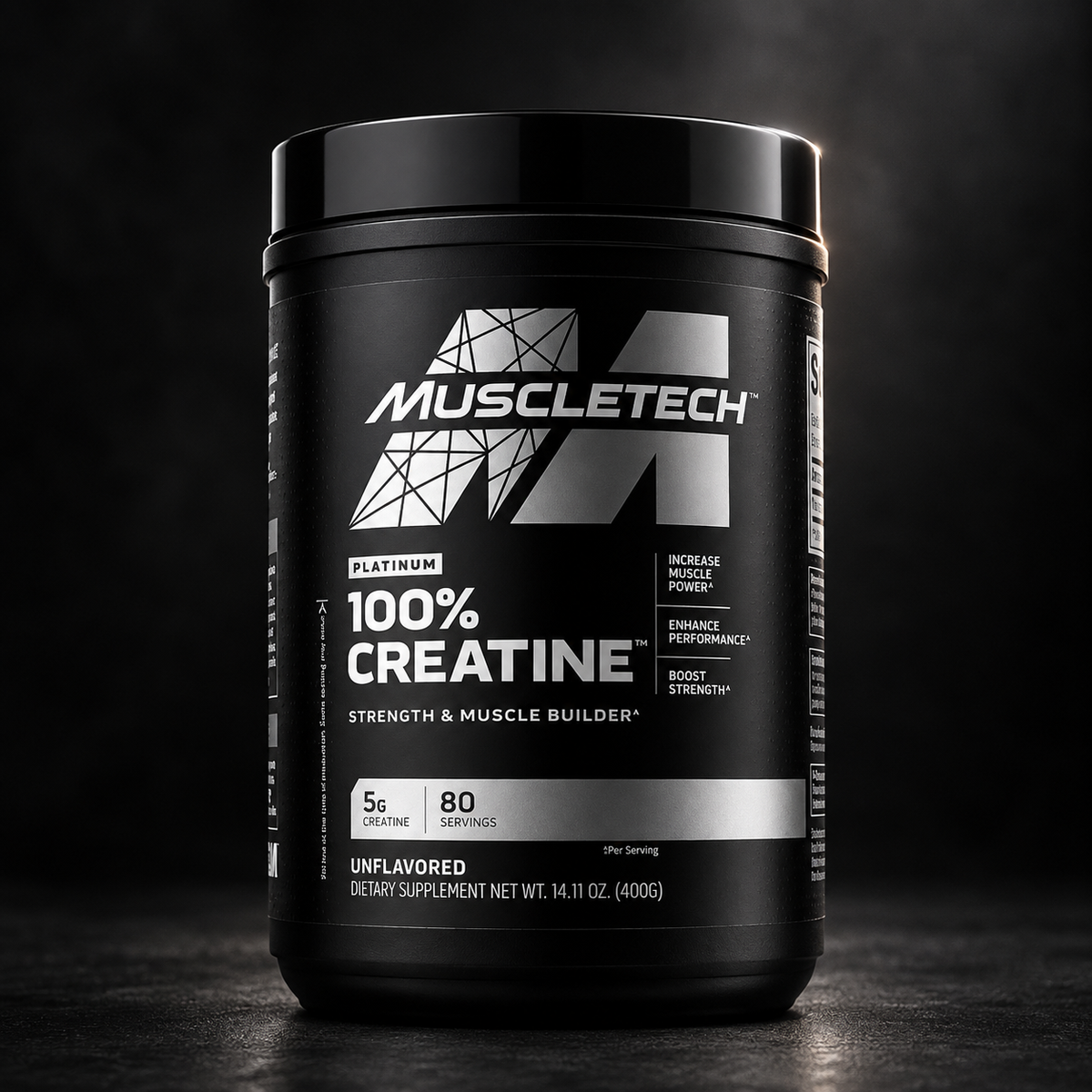 MuscleTech Platinum 100% Creatine – 400g