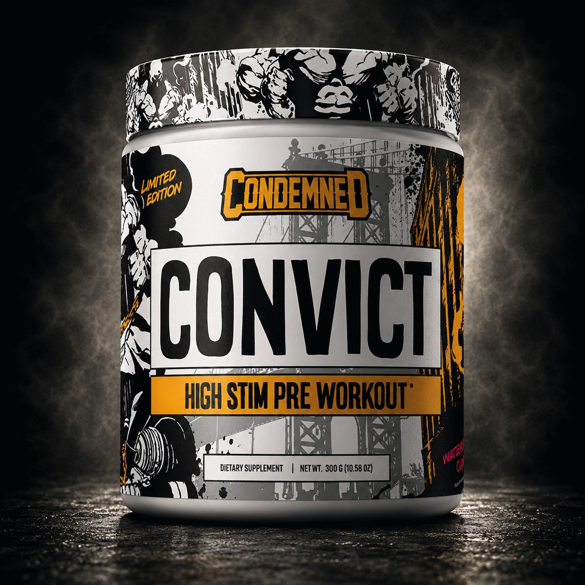 Condemned Labz Convict High Stim Pre-Workout – Limited Edition | 300g